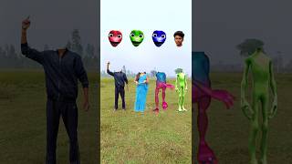 Dancing dame tu cosita allen amp frog vs cute lady  correct head matching magic video😂 [upl. by Sadye618]