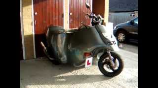 NIPPI TRIKE 125 SPORT REMOTE ENGINE START ON CUSTOM WHEELCHAIR ACCESSIBLE VEHICLE [upl. by Ahsei]