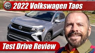 2022 Volkswagen Taos SE Test Drive Review [upl. by Euqinay]