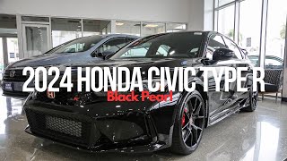 Experience Power and Style Introducing the 2024 Honda Civic Type R Black Edition [upl. by Nwahsak]