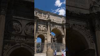 Rome  The Arch of Constantine rome archofconstantine italy ArtHistory History italia [upl. by Loren]