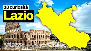 10 curiosità sul Lazio dalla quotcittà che muorequot al lago vulcanico più grande dEuropa [upl. by Htilil]