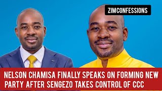 Nelson Chamisa Finally Speaks On Forming New Party After Sengezo Takes Control Of CCC [upl. by Eednak12]