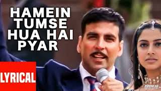 Humein Tumse Hua Hai Pyar  Full HD song  Udit Narayan Alka Yagnik  Akshay kumar Divya Khosla [upl. by Yekcaj571]