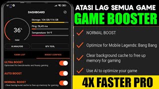 SMOOTH amp ANTI LAG🔥 GAME BOOSTER PRO 2024‼️ cara atasi lag patahpatah saat bermain game di android [upl. by Ruiz541]