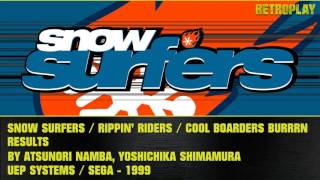 Snow Surfers OST  Results Sega Dreamcast [upl. by Ennoryt]