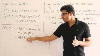 DLD  Logic Functions  Self dual functions  Ravindrababu Ravula  Free GATE CS Classes [upl. by Maccarone]