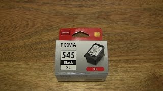 Canon PG545XL High Yield Black Ink Cartridge [upl. by Carter]