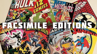 The Future Of Comics Marvel And DCs Facsimile Issues [upl. by Ylagam168]