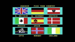 Summer Games Commodore 64  Norwegian anthem [upl. by Bainbrudge259]