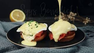 Foolproof Eggs Benedict with Smoked Salmon • Kitchen MisAdventures • [upl. by Uela844]