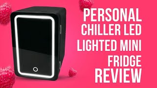 Personal Chiller Led Lighted Mini Fridge [upl. by Nnayrb]