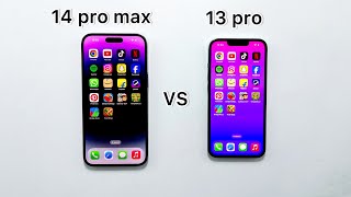 iPhone 14 Pro Max vs iPhone 13 Pro speed test [upl. by Eadie]