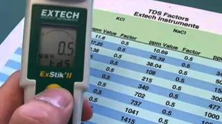 Extech ExStik EC500 Combination Conductivity PH TDS Meter [upl. by Nauqes]