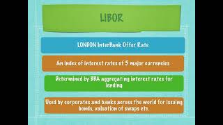 LIBOR TRANSITION [upl. by Ginzburg]