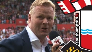 Koeman addresses fans as Saints return to St Marys [upl. by Justin85]