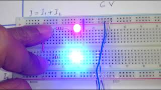 Basic Electronic projects How to create series and parallel circuits in Breadboard [upl. by Finkelstein749]