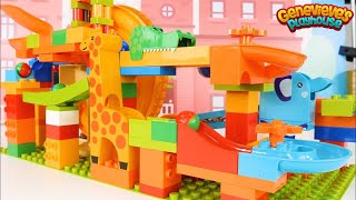 Lets build a fun marble maze with building blocks [upl. by Yral799]