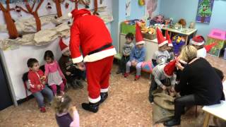 Nelle scuole di Alassio arriva Babbo Natale [upl. by Aiuqat]