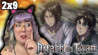 SECRET SECRET  ATTACK ON TITAN SEASON 2 EPISODE 9  ZAMBER REACTS [upl. by Madra]