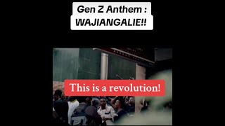 Wajiangalie Gen Z Anthem  Essy Kin Tujiangalie by Sauti Sol [upl. by Rasla]