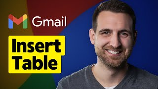 How to Insert a Table in Gmail [upl. by Anemij]