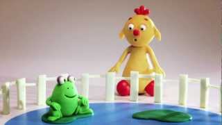 ClayPlay  Play Doh Stop Motion Animation  Frog Episode [upl. by Onaled]