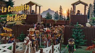 DIORAMA PLAYMOBIL LA CONQUISTA DEL OESTE  EXPOSICIÓN PLAYMOBIL CORDOCLICKS [upl. by Serrell405]