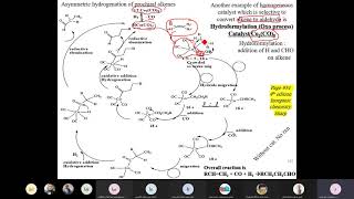 421 Lecture 20 OMC of dblock  Hydroformylation Oxo process [upl. by Garreth]