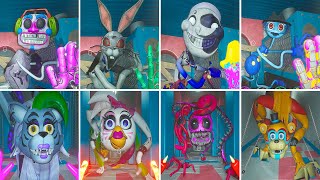 All New Jumpscares and Deaths Poppy Playtime Chapter 2 mobile Full Game NightmareMommy Chica136 [upl. by Enoitna34]