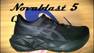 ASICS NOVABLAST 5 1011B974002 [upl. by Nnylrefinnej]