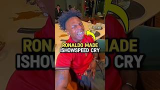 IShowSpeed Cried Like a Baby 🥺😭  Must Watch 🔥  shorts ronaldo [upl. by Benildis198]