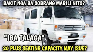 ANG PIANAK SULIT AT PRAKTICAL UTILITY VAN NG MITSUBISHI 15 MAHIT 20 SEATER ANG CAPACITY [upl. by Hanway]