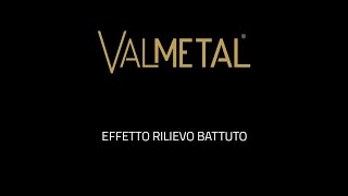 VALMETAL VALPAINT  Effetto Rilievo Battuto  Official Video [upl. by Pepe131]