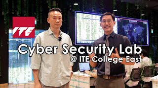 Cybersecurity Lab at ITE College East  WSDip in Cyber Security amp Forensics [upl. by Nazarius]