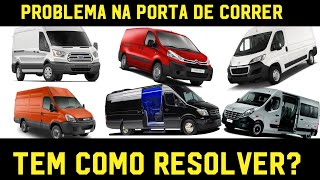 Como LubrificarEngraxar os Rolamentos Porta Corrediça Lateral Iveco Daily SprinterDucato etc [upl. by Acinnej97]