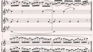 The Carnival of the Animals  transcribed for saxophone quartet and piano by Sam Bateman [upl. by Silrak]