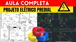 PROJETO ELÉTRICO PREDIAL  AULA COMPLETA [upl. by Montagu]