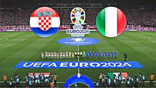 CROATIA vs ITALY  UEFA EURO 2024 [upl. by Leonhard]