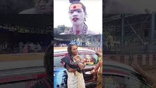 Lady Aghori Naga Sadhu VS Police At Srikalahasti Temple Fatafut [upl. by Hepsoj]