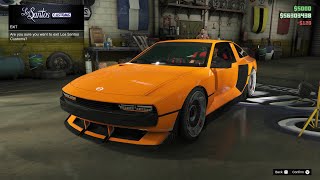 GTA 5  DLC Vehicle Customization  Bollokan Envisage Hyundai N Vision 74 [upl. by Ulphi34]