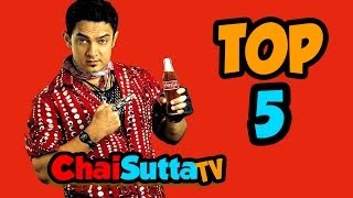 Top 5 coca cola commercials featuring Aamir khan [upl. by Sukhum]