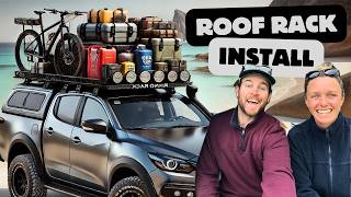 Installing Rhino Racks Pioneer Platform on Mazda BT50  Ultimate Camping Roof Rack Guide [upl. by Liuqa233]