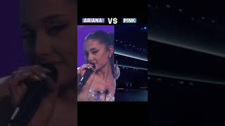 hopelessly devoted to you Ariana Grande 💜 vs Pnk 💙 shorts [upl. by Neddy]