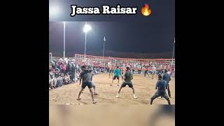 Jassa Raisar Fire Shots at Kalalmajra Shooting Volleyball Tournament Match volleyball [upl. by Nesto]