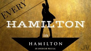 Every Hamilton In Hamilton [upl. by Nevai]