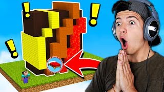 THE ULTIMATE MINECRAFT BED WARS DEFENCE Minecraft Bed Wars Trolling [upl. by Ellenej]