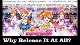 The Most Pointless Game Release of All Time Love Live Game Cancelled [upl. by Carr316]