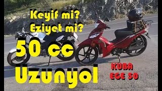 50 cc Uzunyol2  Kuba EGE 50  Düzlükde Son Gaz  Adana [upl. by Ayekat]