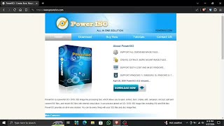 HOW TO DOWNLOAD AND INSTALL POWER ISO  THE ALL IN ONE SOLUTION TO ISOs  MAKING BOOTABLE USB EASILY [upl. by Niwrud]